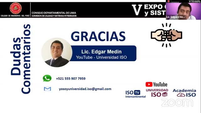 V Expo Calidad y Sistemas ISO – Calidad, innovación y tecnología frente a los desafíos globales