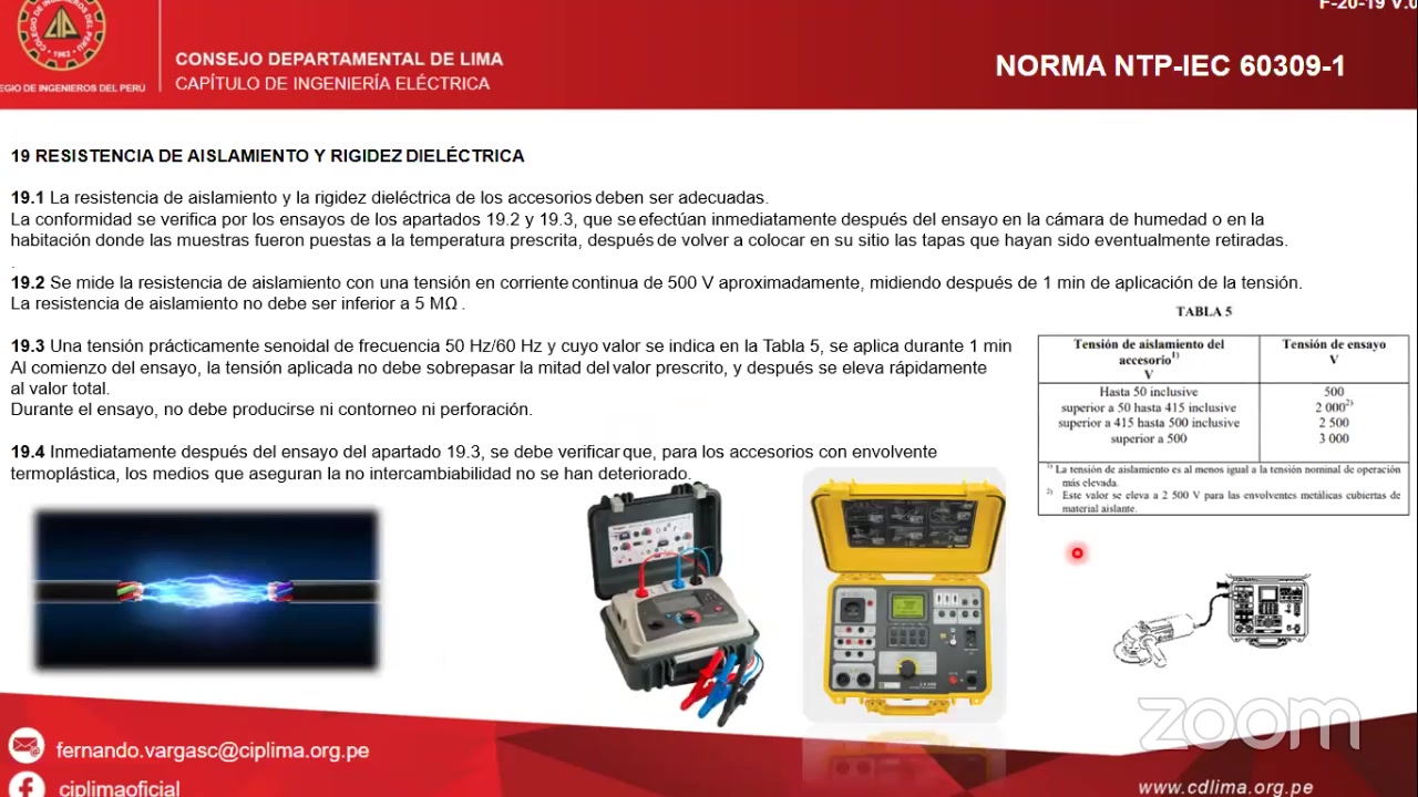 Instalaciones eléctricas de baja tensión para edificaciones – Normas y aplicaciones para el equipamiento