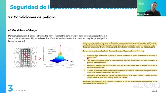 Diseño del Sistema de Puesta a Tierra» en sistemas de utilización con software