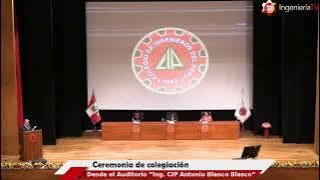 Ceremonia de Colegiación N° 442