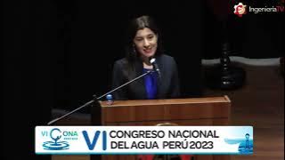 VI Congreso Nacional del Agua Perú 2023