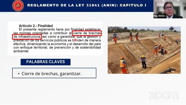 Consideraciones técnicas y aportes respecto al reglamento de la Ley 31841 (Autoridad Nacional de Infraestructura)
