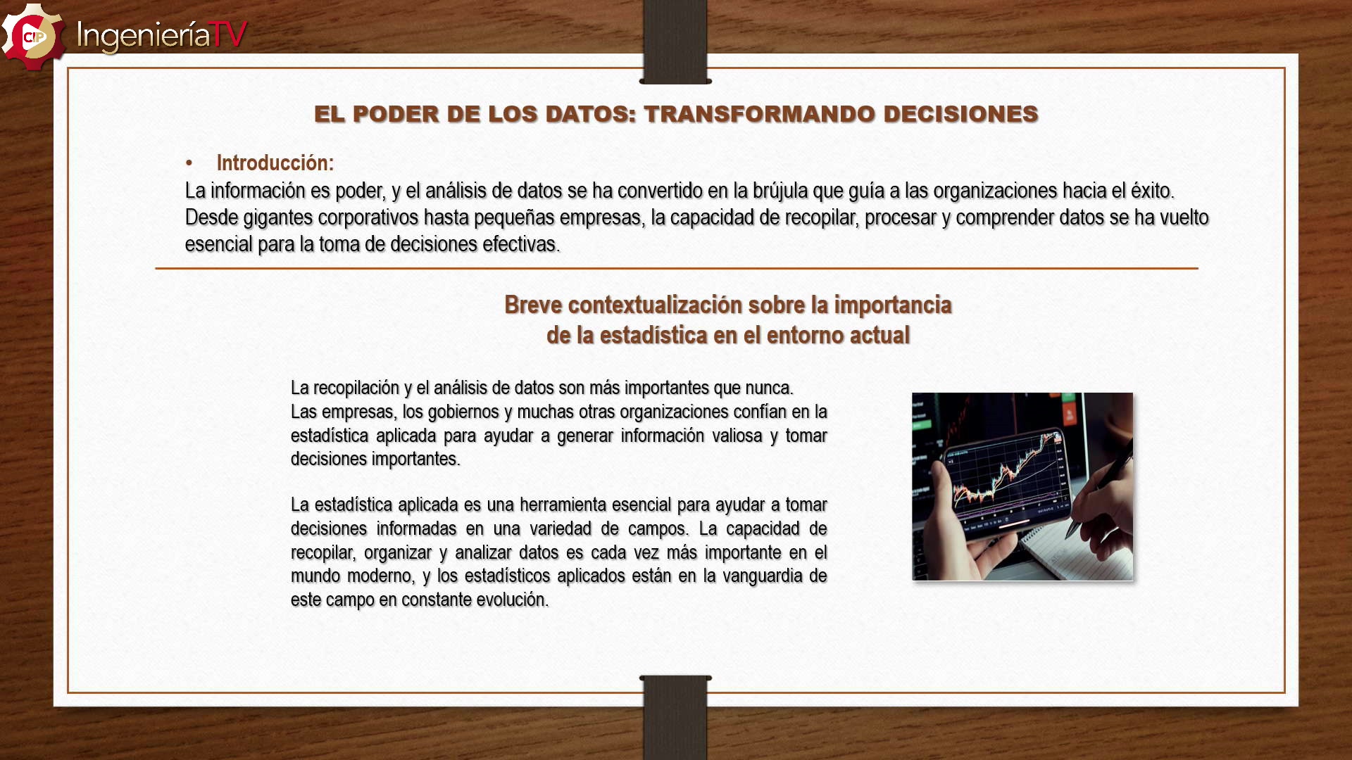 Día del Ingeniero Estadístico e Informático