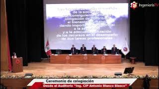 Ceremonia de Colegiación Nº 437