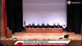 Ceremonia de Colegiación Nº 438