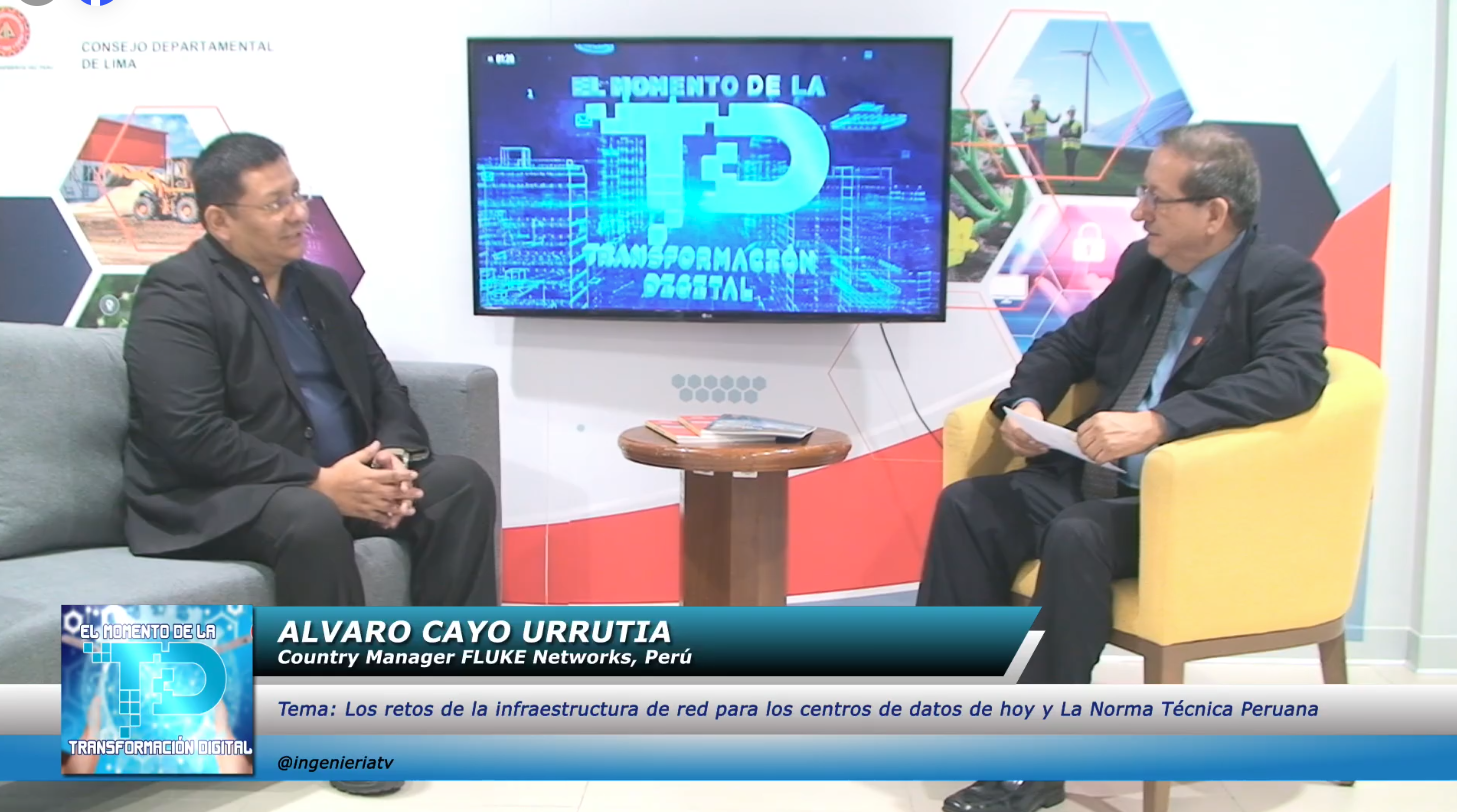 El momento de la transformación digital: Los retos de la infraestructura de red para los centros de datos de hoy y La Norma Técnica Peruana