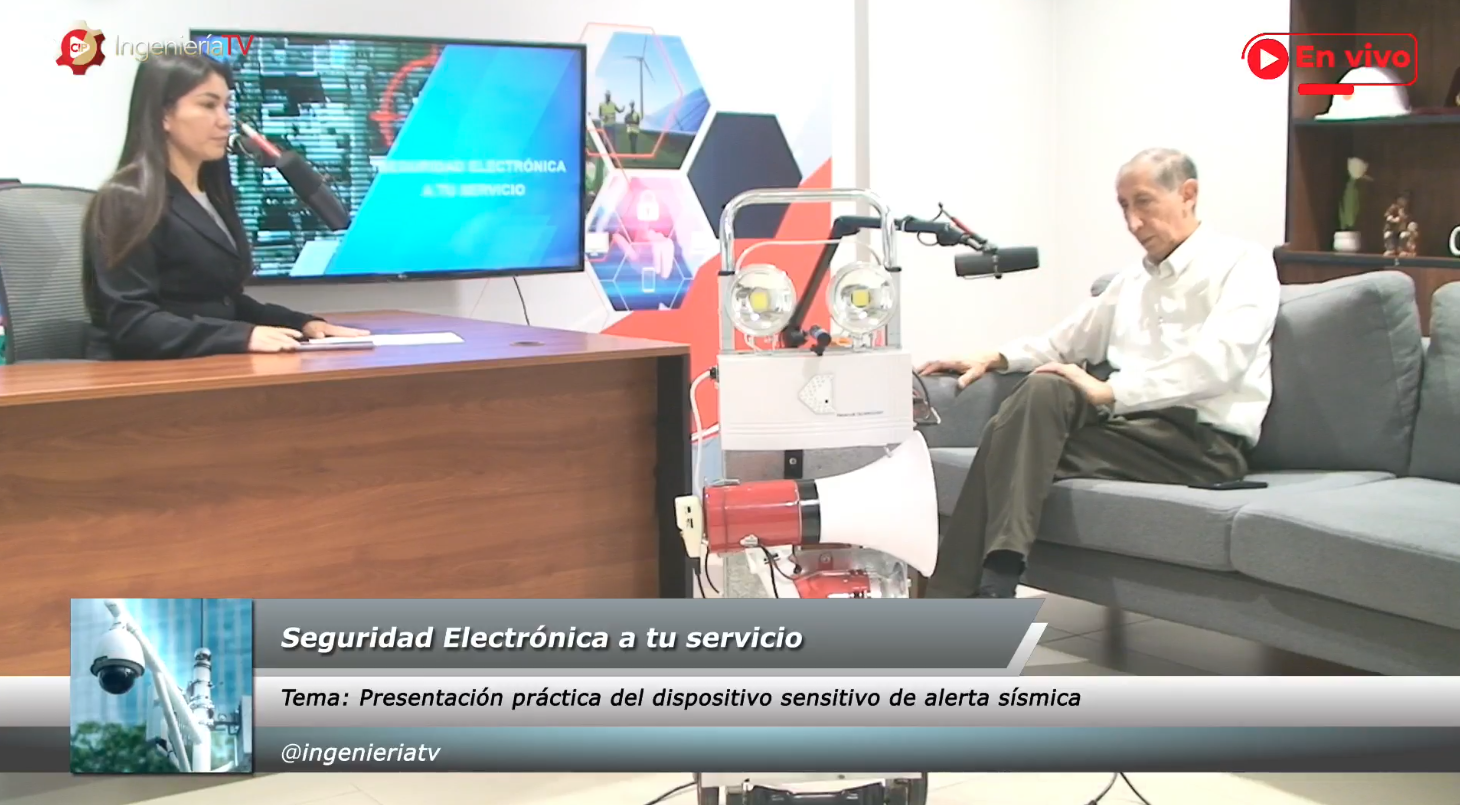 Seguridad Electrónica a tu servicio: Presentación práctica del dispositivo sensitivo de alerta sísmica