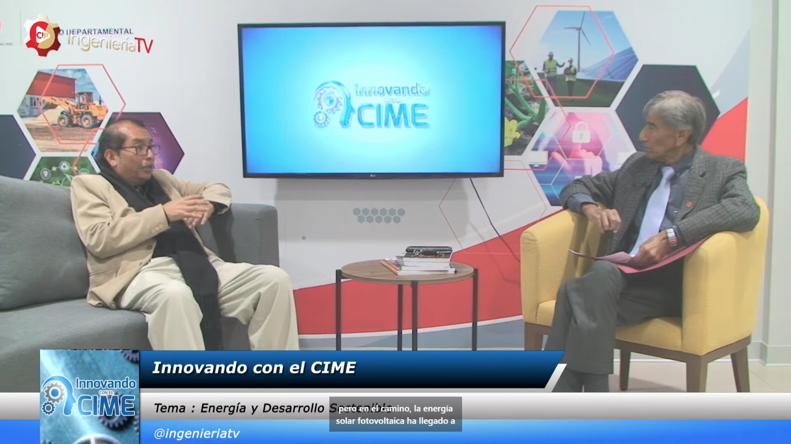 Innovando con el CIME: Energía y desarrollo sostenible