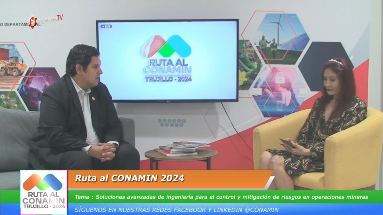 Ruta al CONAMIN 2024: Soluciones avanzadas de ingeniería para el control y mitigación de riesgos en operaciones mineras