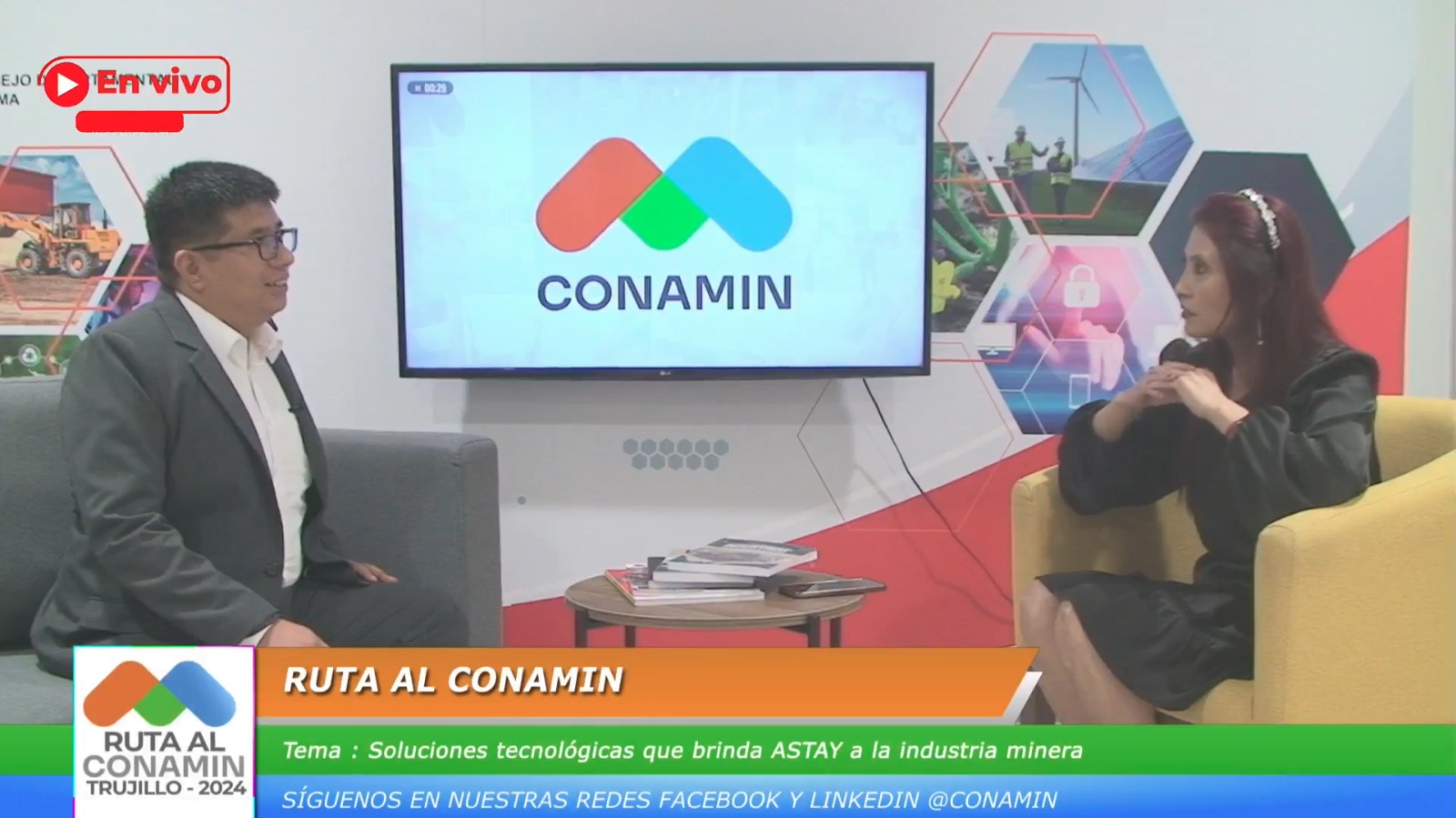 Ruta al CONAMIN 2024: Soluciones tecnológicas que brinda ASTAY a la industria minera.