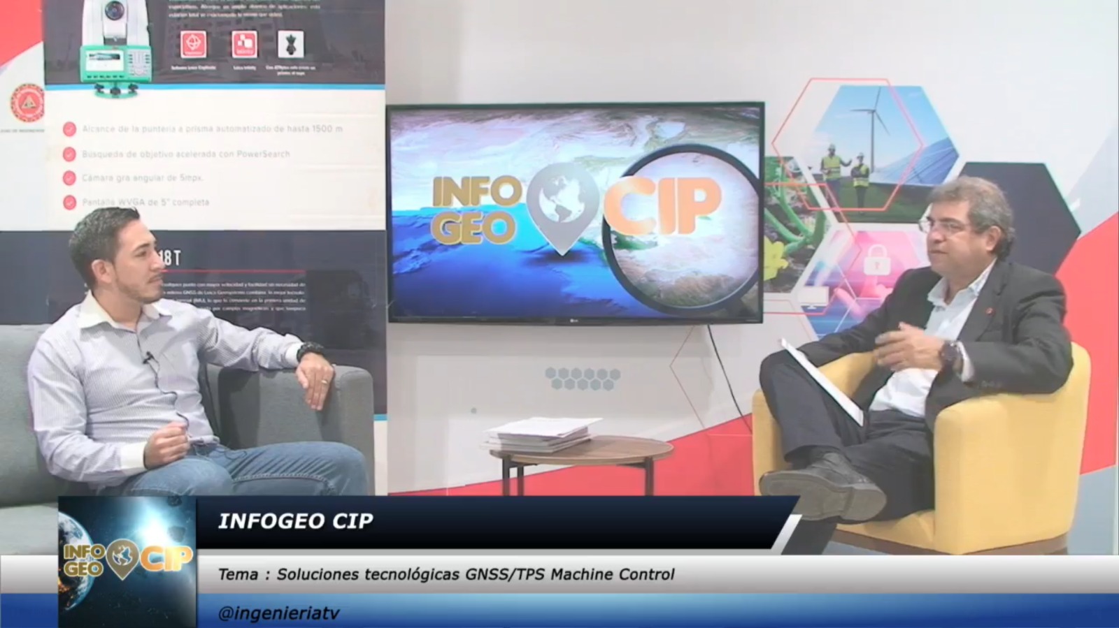 Infogeo CIP: Soluciones tecnológicas GNSS/TPS Machine Control