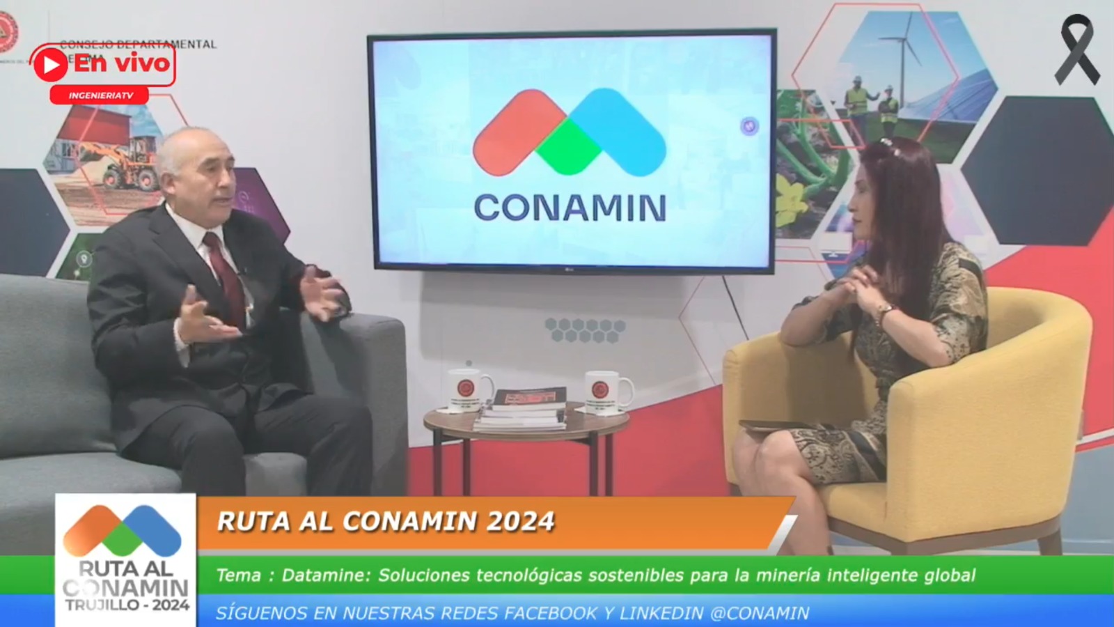 Ruta al CONAMIN: Datamine: Soluciones tecnológicas sostenibles para la minería inteligente global