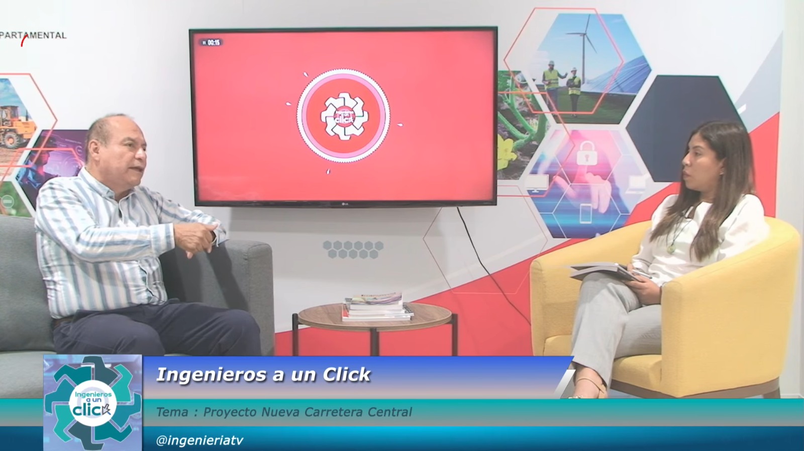 Ingenieros a un Click: Proyecto nueva carretera central