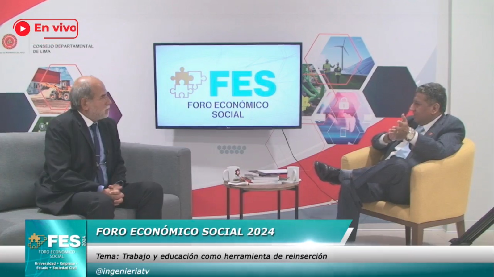 Foro Económico Social: Trabajo y educación como herramienta de reinserción