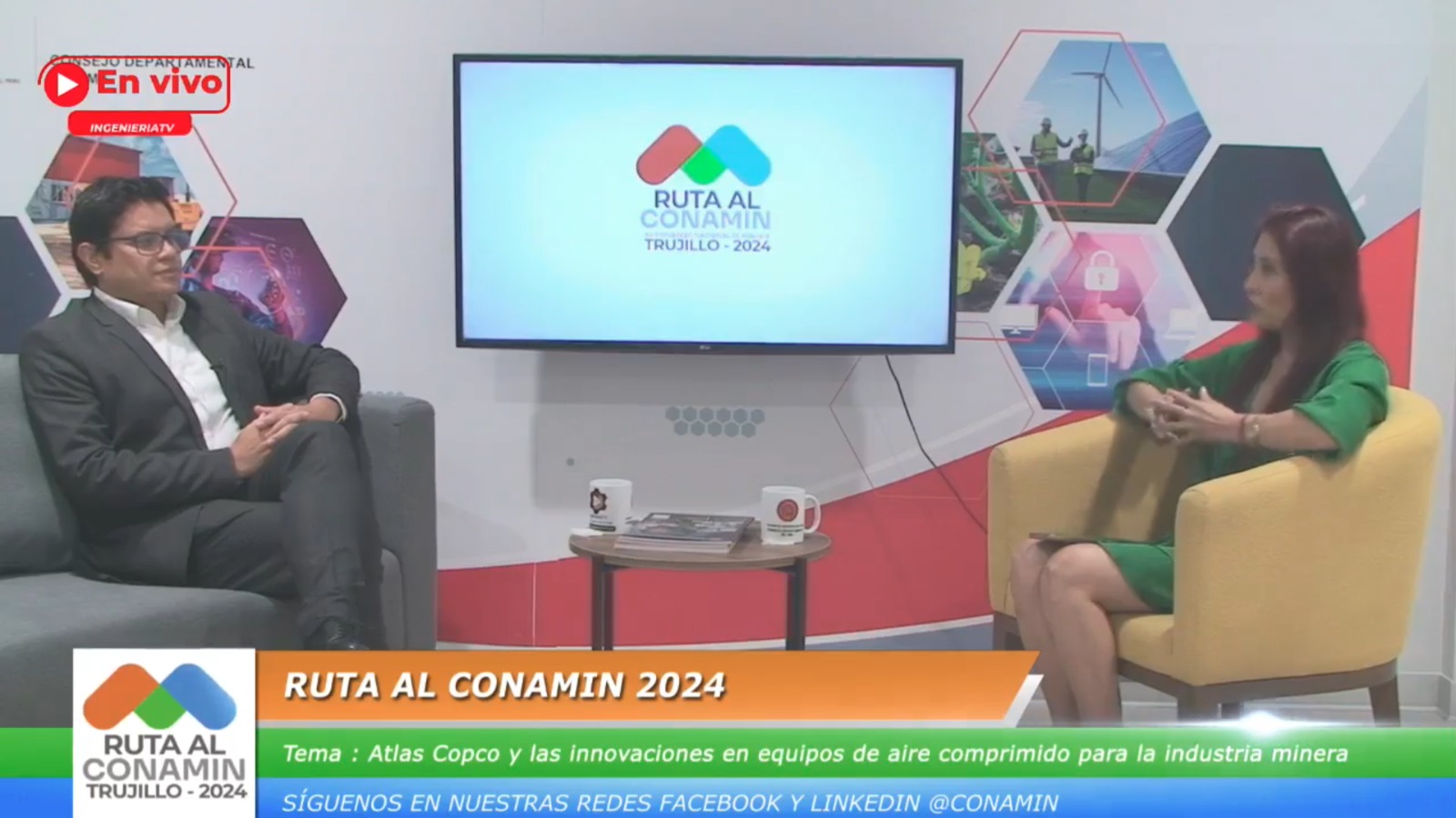 Ruta al CONAMIN 2024: Atlas Copco y las innovaciones en equipos de aire comprimido para la industria minera