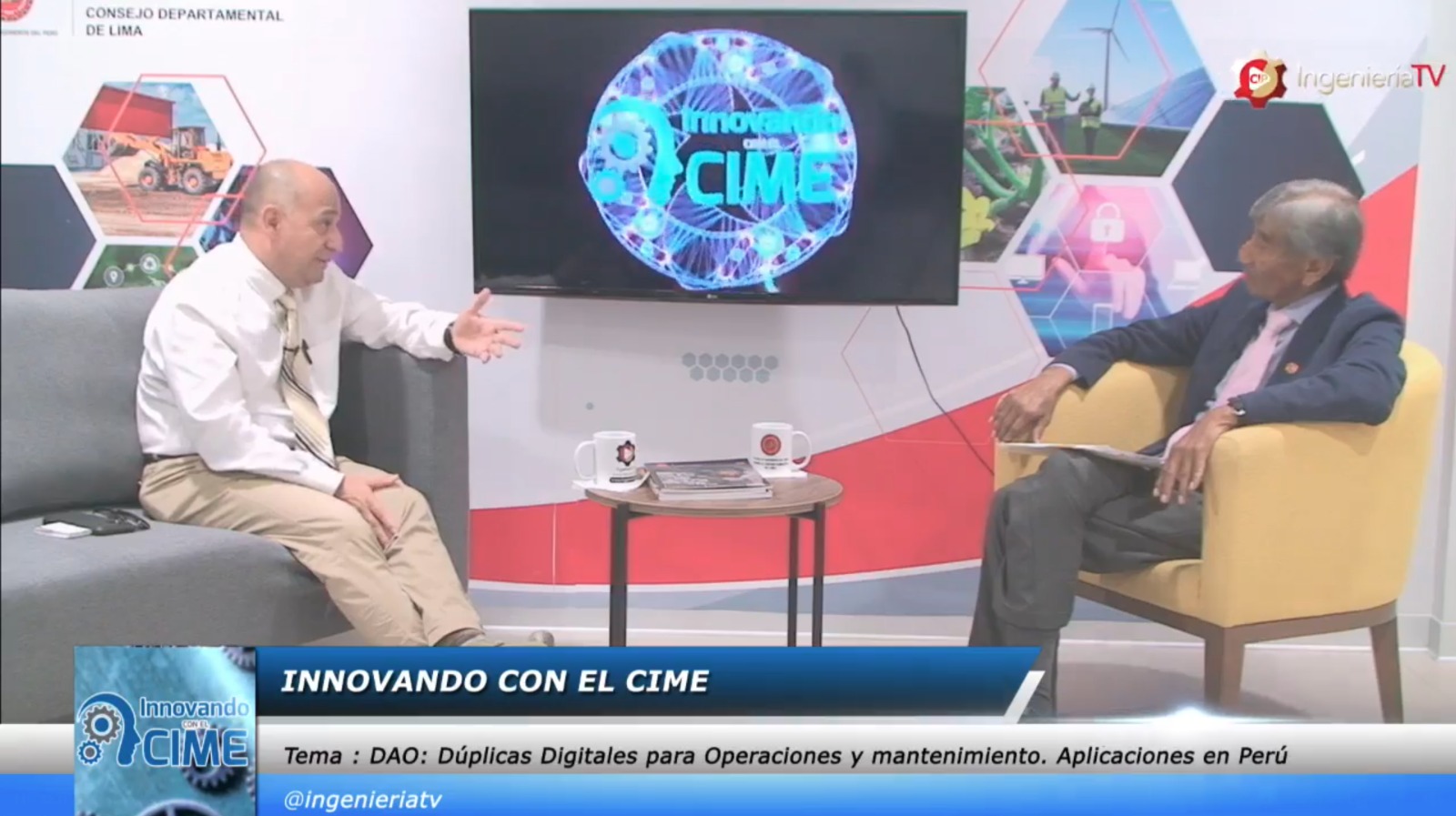 Innovando con el CIME: DAO: Dúplicas Digitales para Operaciones y mantenimiento. Aplicaciones en Perú