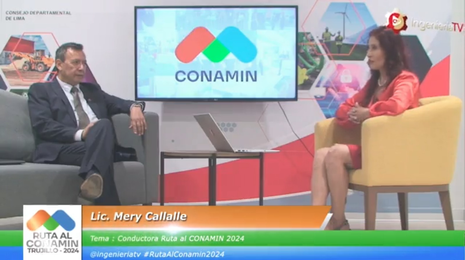 Ruta al CONAMIN 2024: Hoja de Ruta hacia el XV CONAMIN 2024, minería sostenible innovadora e inteligente