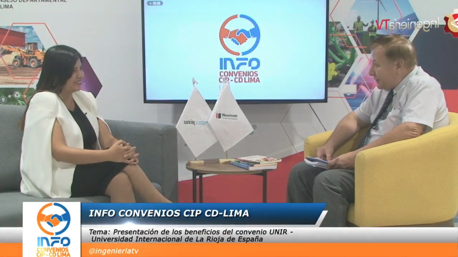 Info Convenios: Presentación de los beneficios del convenio UNIR – Universidad Internacional de La Rioja de España