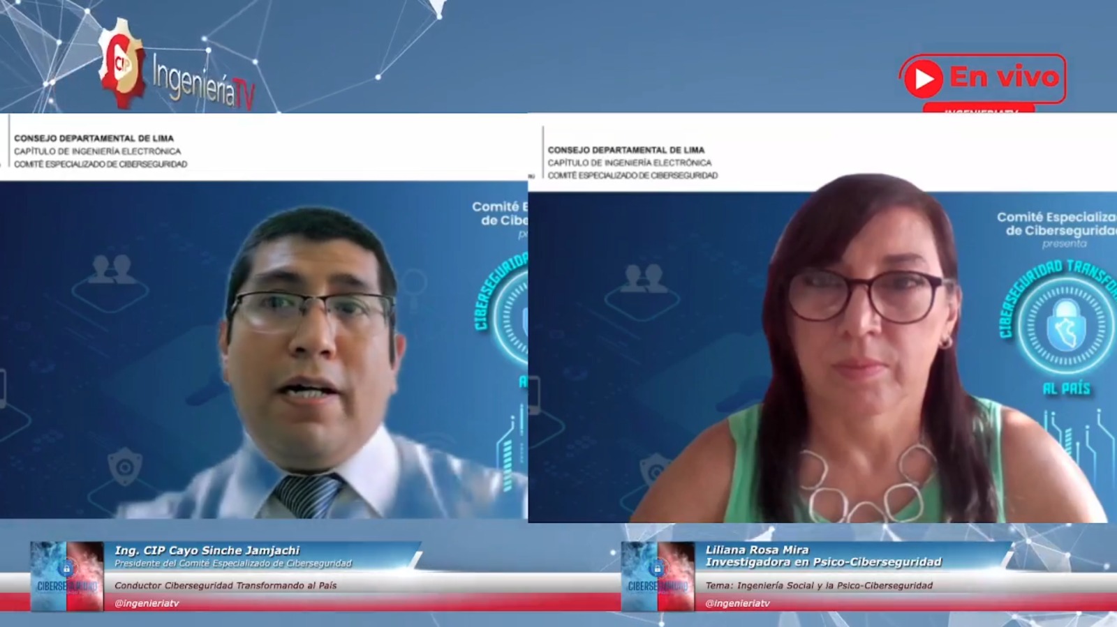 Ciberseguridad transformando al país: Ingeniería Social y la Psico-Ciberseguridad