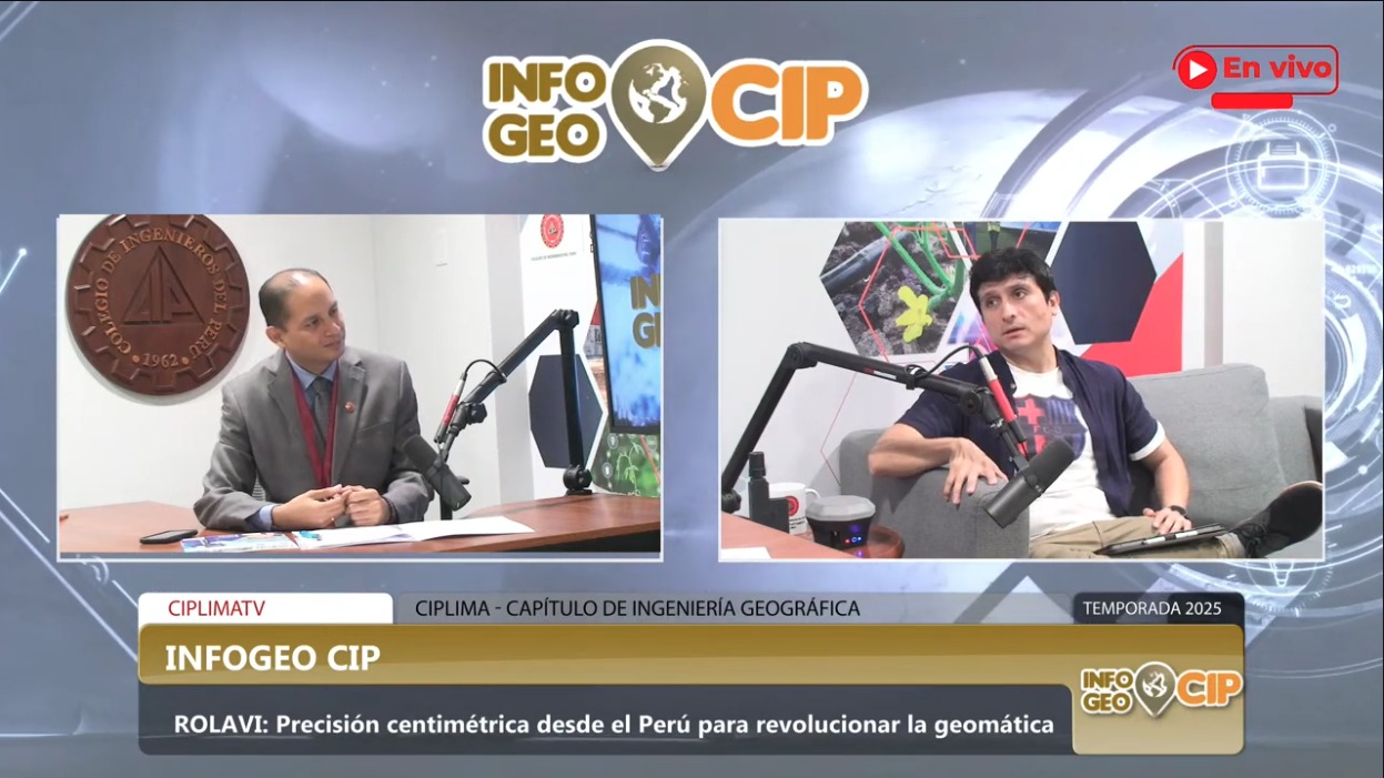 Infogeo CIP: ROLAVI: Precisión centimétrica desde el Perú para revolucionar la geomática