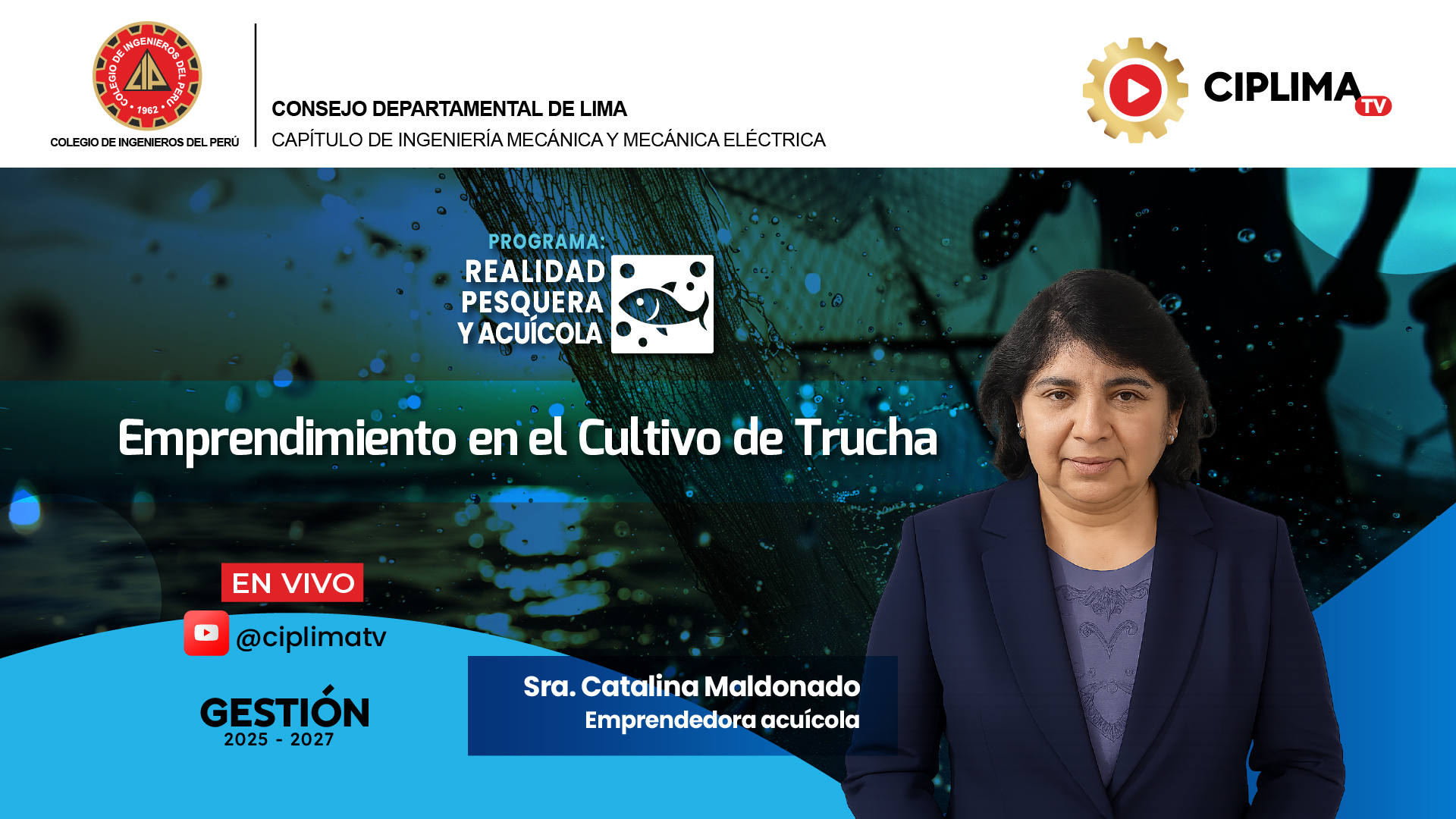 Realidad Pesquera y Acuícola: Emprendimiento en el cultivo de trucha.