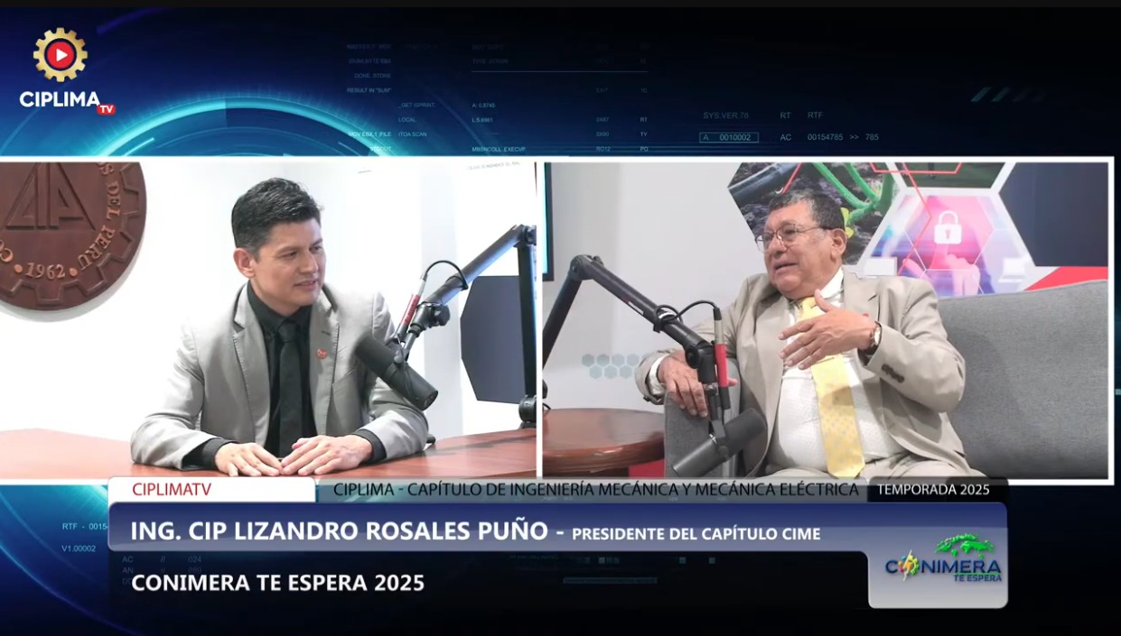CONIMERA te espera: Conversatorio del CONIMERA: Un faro para la ingeniería nacional