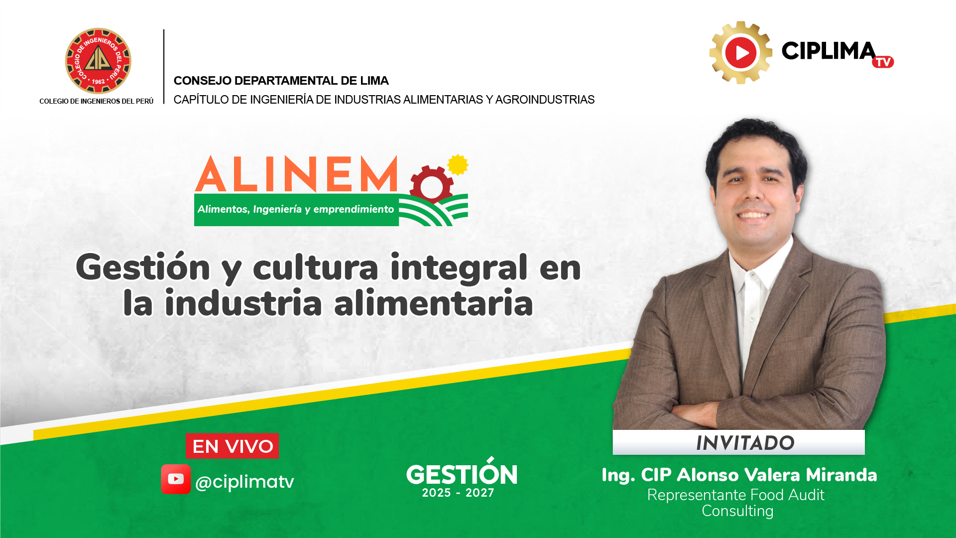 ALINEM, Alimentos, Ingeniería y Emprendimiento: Gestión y cultura integral de la industria alimentaria