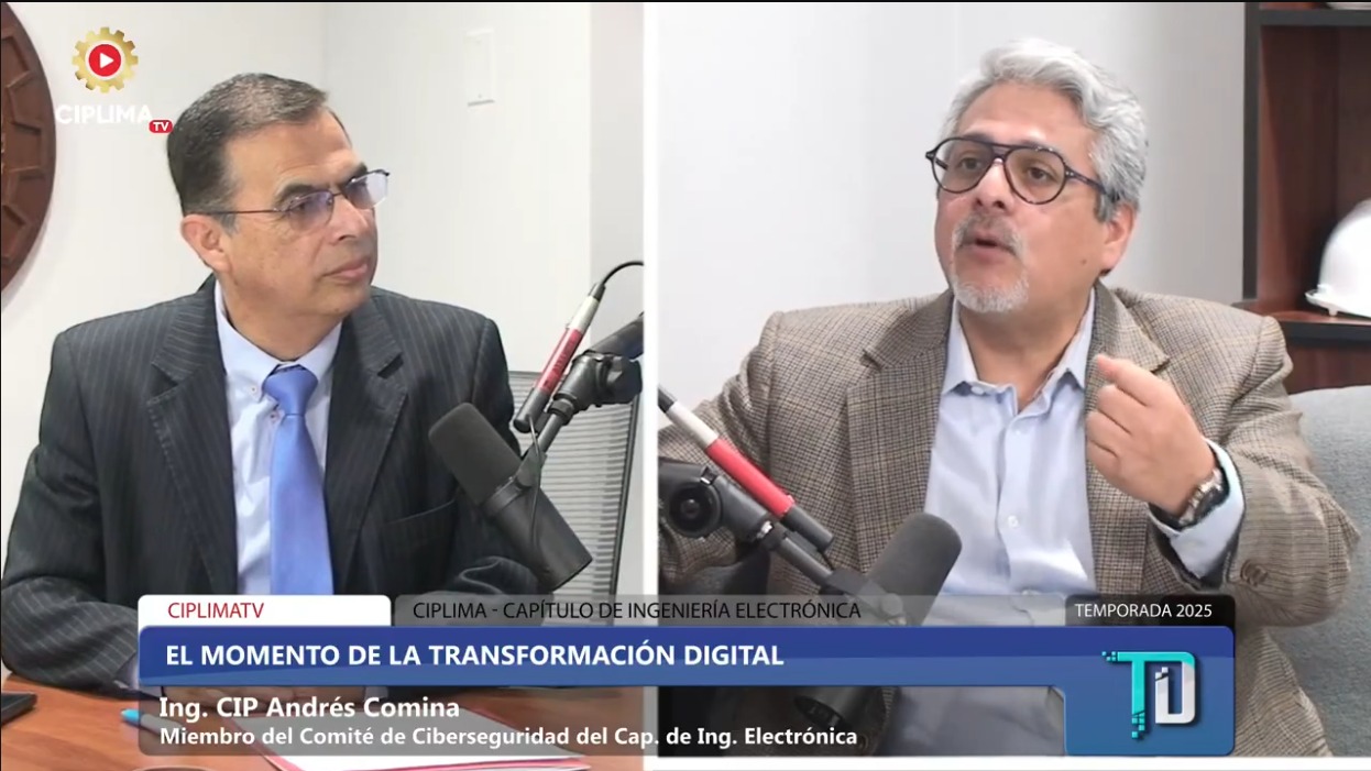 El momento de la transformación digital: Hablando de la Seguridad Digital en el Perú con un enfoque en sociedad civil, las empresas, la academia y el gobierno.