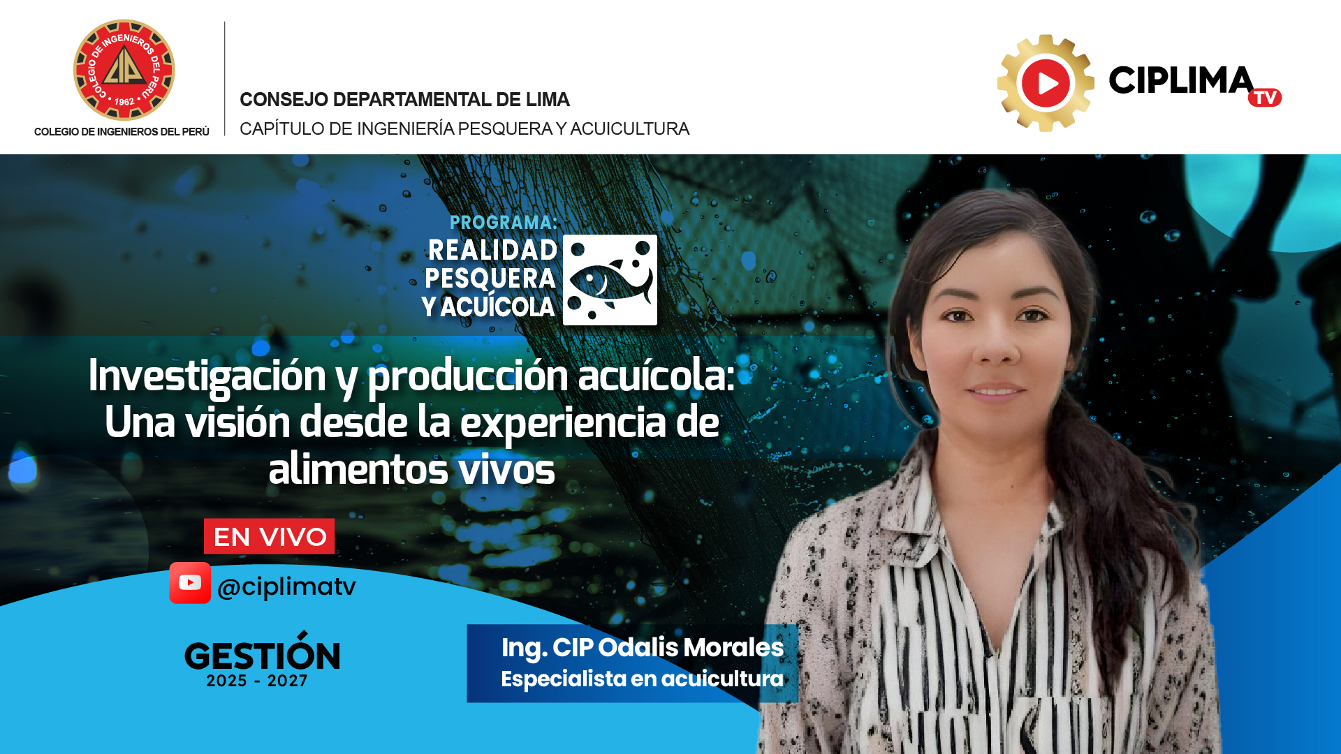 Realidad Pesquera y Acuícola: Investigación y producción acuícola: Una visión desde la experiencia de alimentos vivos