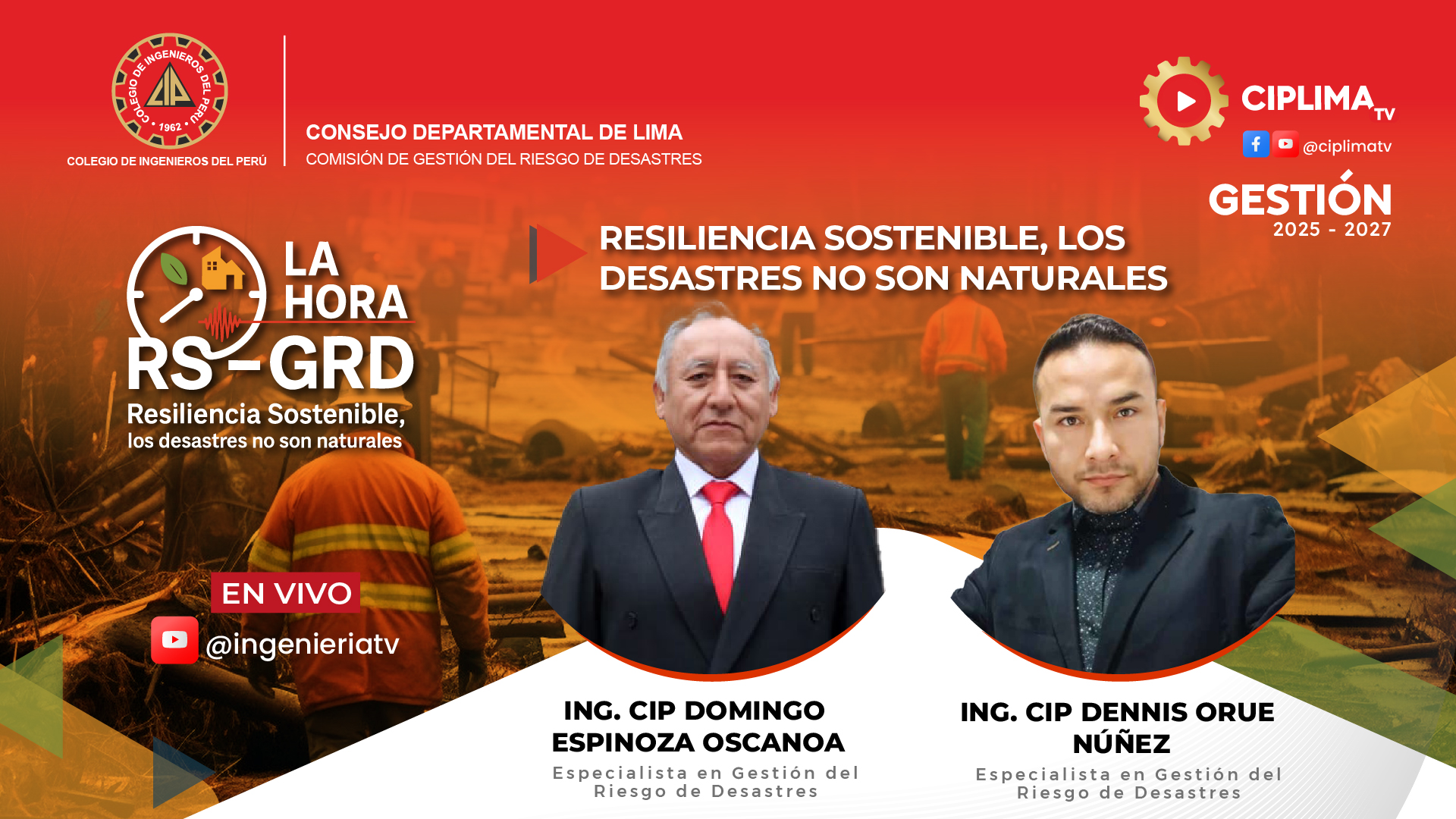 La Hora RS – GRD: Ingeniería y estrategias, integrando prospección y resiliencia.