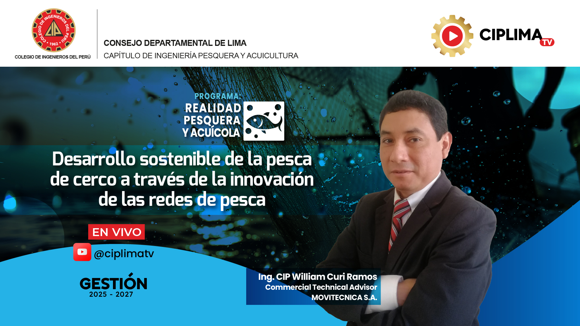 Realidad Pesquera: Desarrollo sostenible de la pesca de cerco a través de la innovación de las redes de pesca.