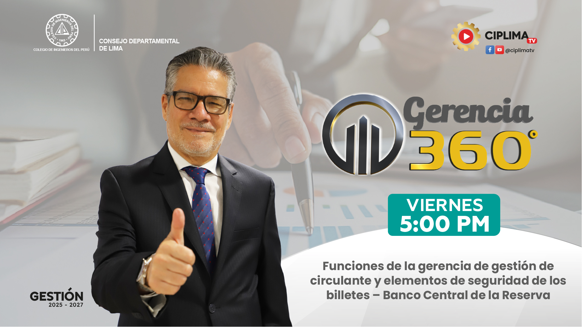 Gerencia 360°: Funciones de la gerencia de gestión de circulante y elementos de seguridad de los billetes – Banco Central de Reserva