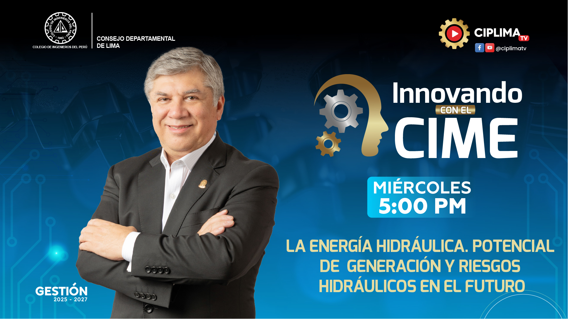 Innovando con el CIME: La energía hidráulica. Potencial de generación y riesgos hidráulicos en el futuro.