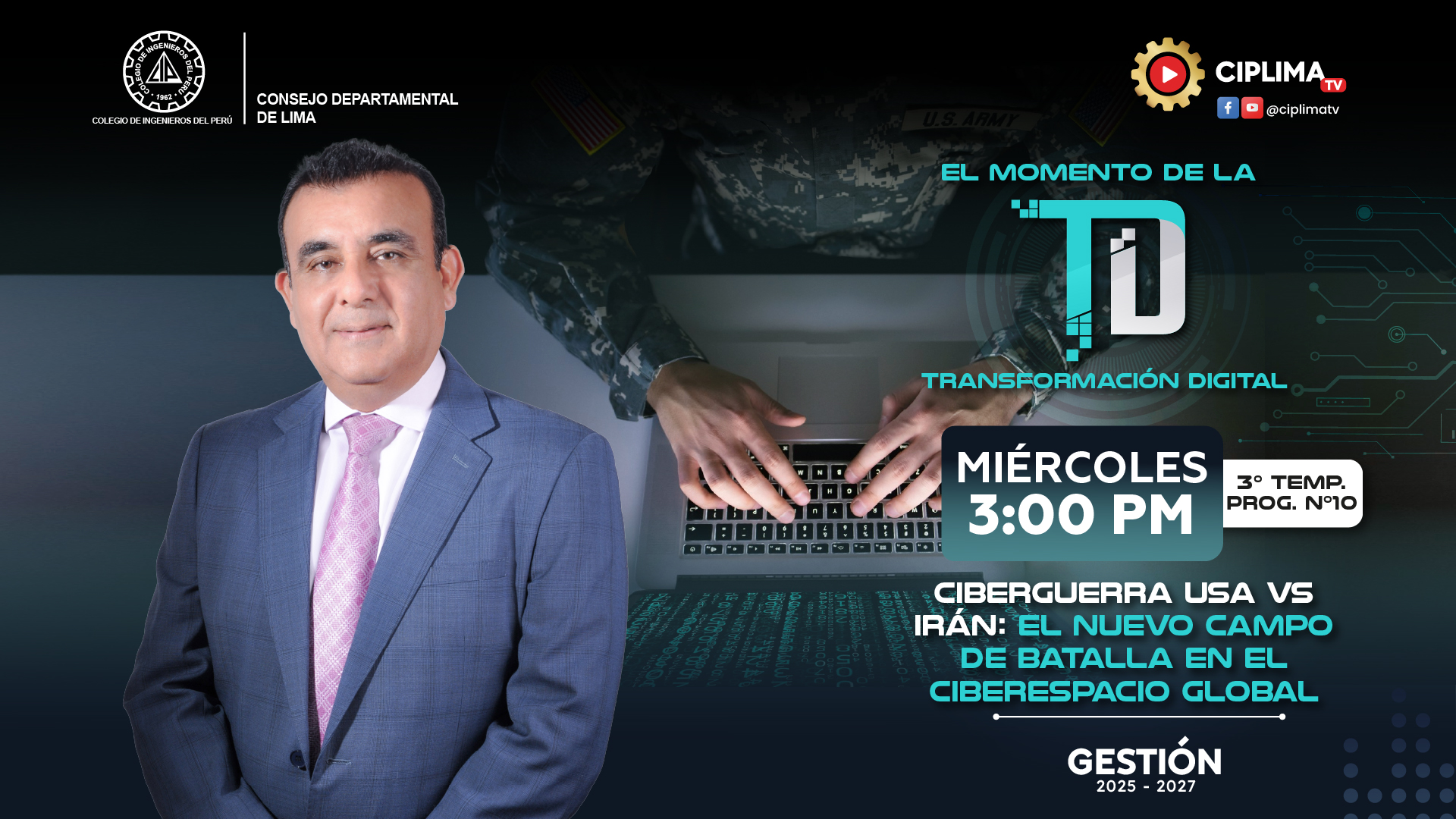 El momento de la transformación digital: Ciberguerra USA vs Irán: el nuevo campo de batalla en el ciberespacio global.
