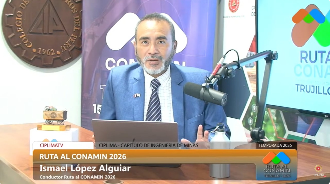 PODCAST: Ruta al CONAMIN 2026: Congreso Nacional de Minería, una plataforma de diálogo que reúne voces clave del sector minero.