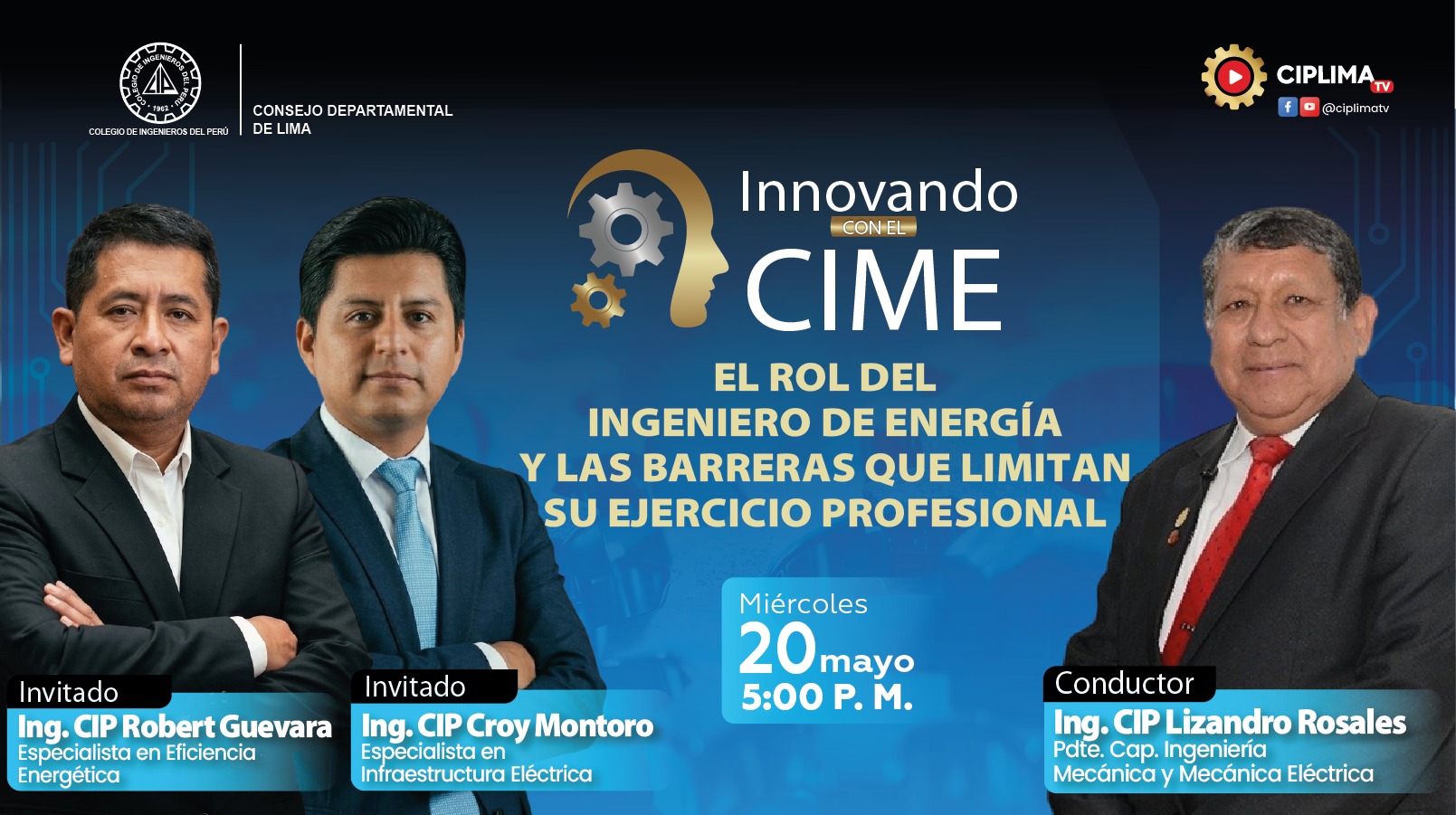 Innovando con el CIME: El rol del ingeniero de energía y las barreras que limitan su ejercicio profesional
