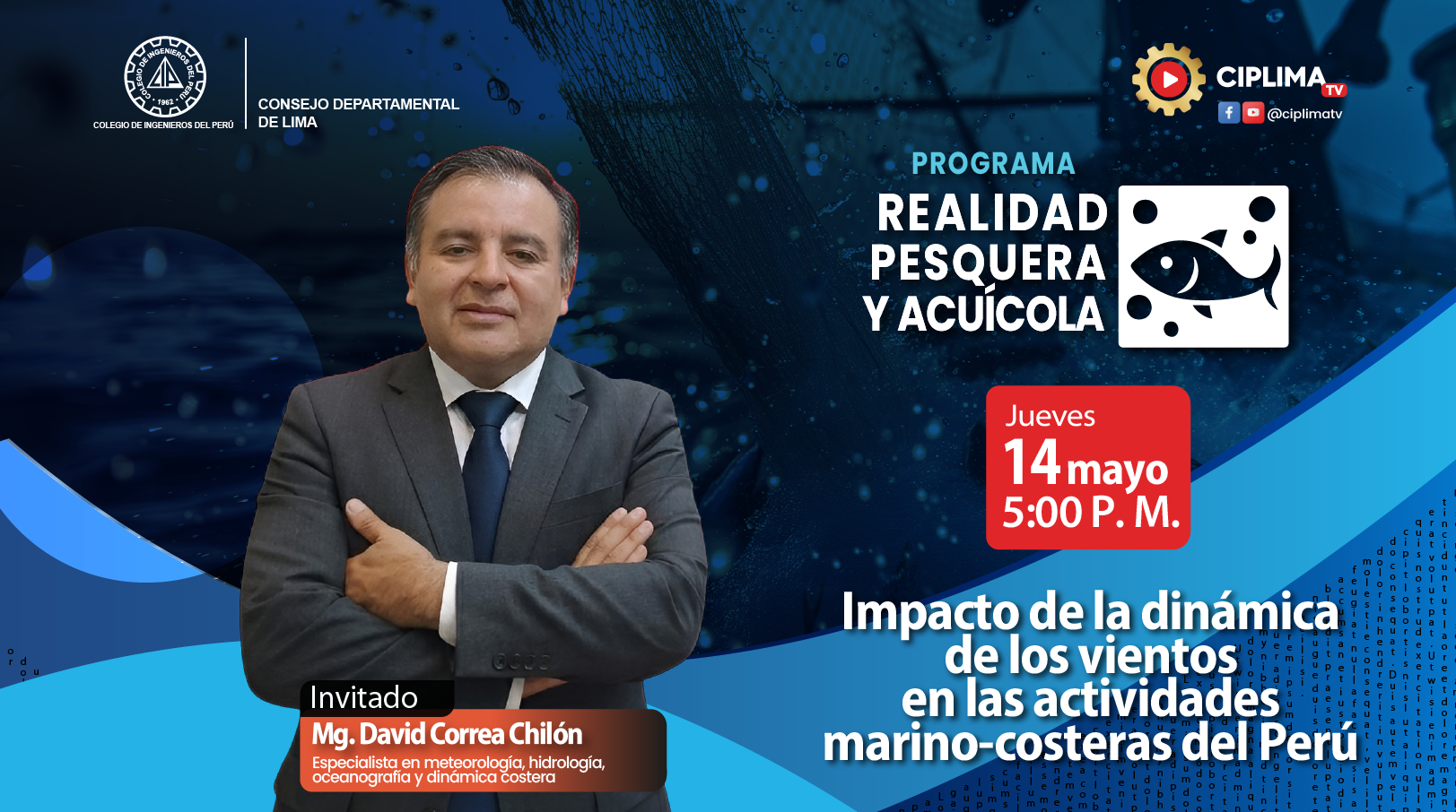 Realidad pesquera y acuícola: Impacto de la dinámica de los vientos en las actividades marino-costeras del Perú.