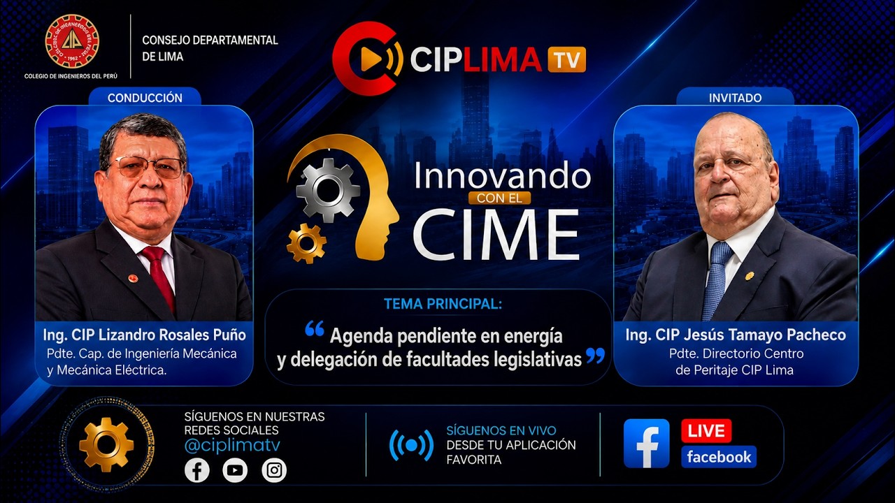 Innovando con el CIME | «Agenda pendiente en energía y delegación de facultades legislativas»