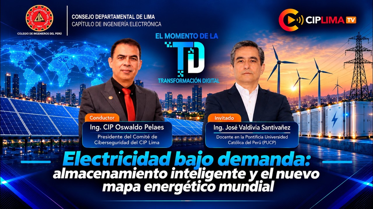 El momento de la transformación digital | Electricidad bajo demanda: almacenamiento inteligente y el nuevo mapa energético mundial